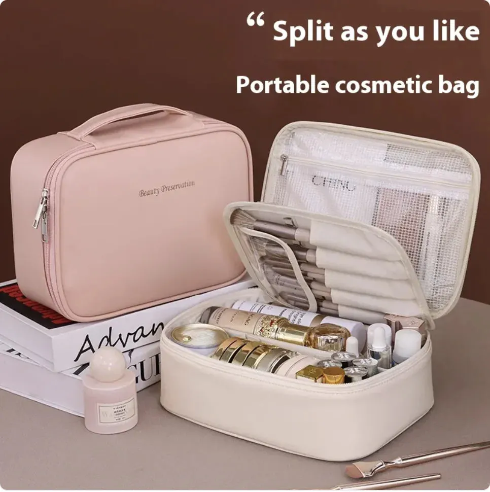 Large-Capacity Multifunctional Makeup Bag