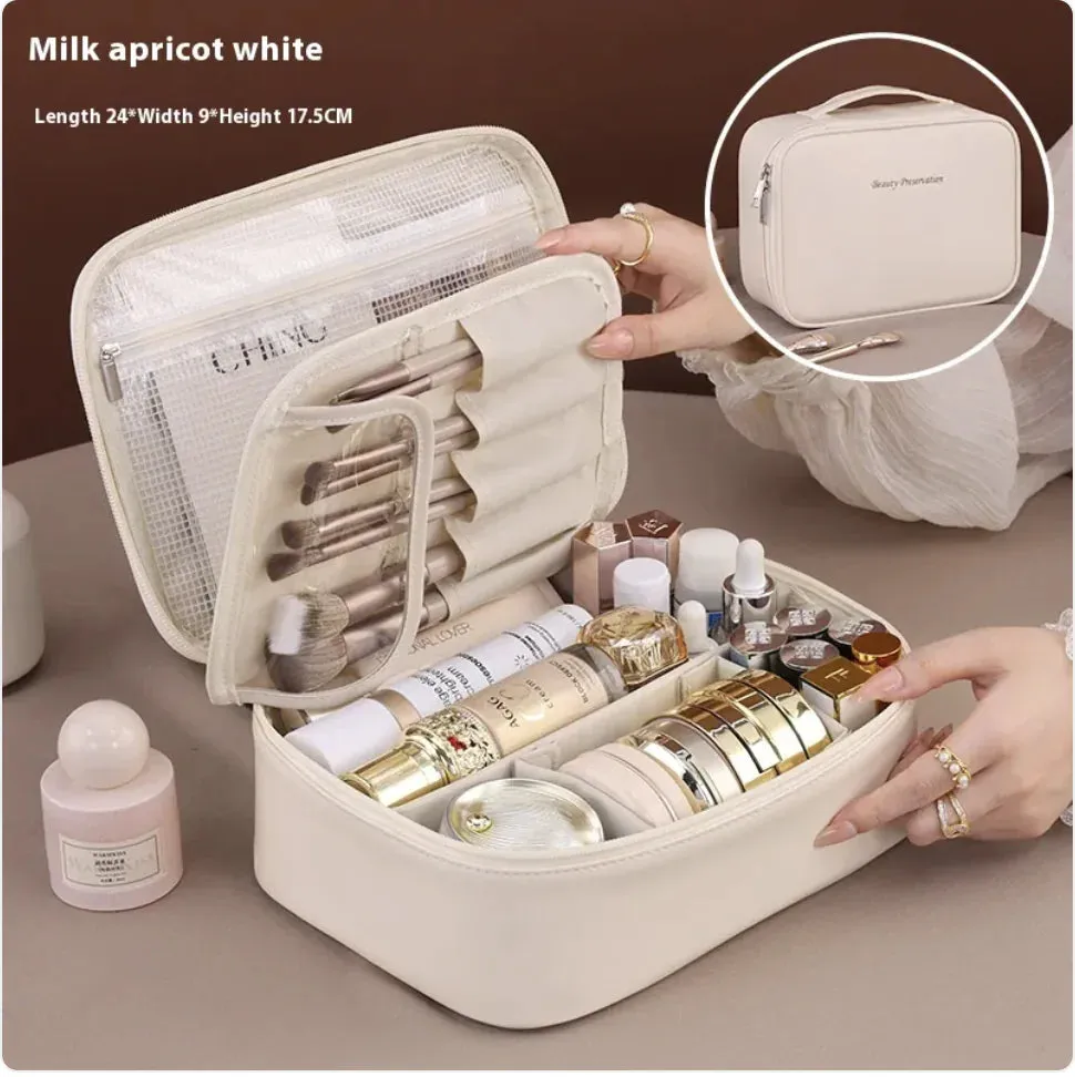 Large-Capacity Multifunctional Makeup Bag