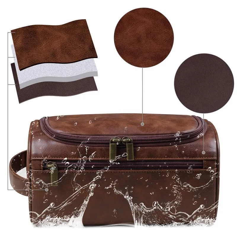 Large Capacity Waterproof Travel Toiletry Bag Cosmetic Organizer Multifunctional