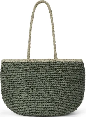 Large Straw Bag For Women Beach Tote Handbag Summer Purse Shoulder Bag For Vacation Traveling Holiday