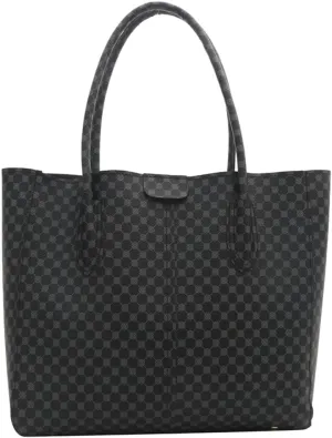 Large Vegan Leather Tote Bags Women Weekender Shoulder Bag Shopper Handbag Travel Purse