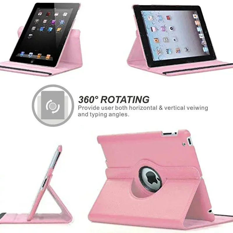 Leather iPad Case with Stand and 360 degree Rotation | iPad Pro