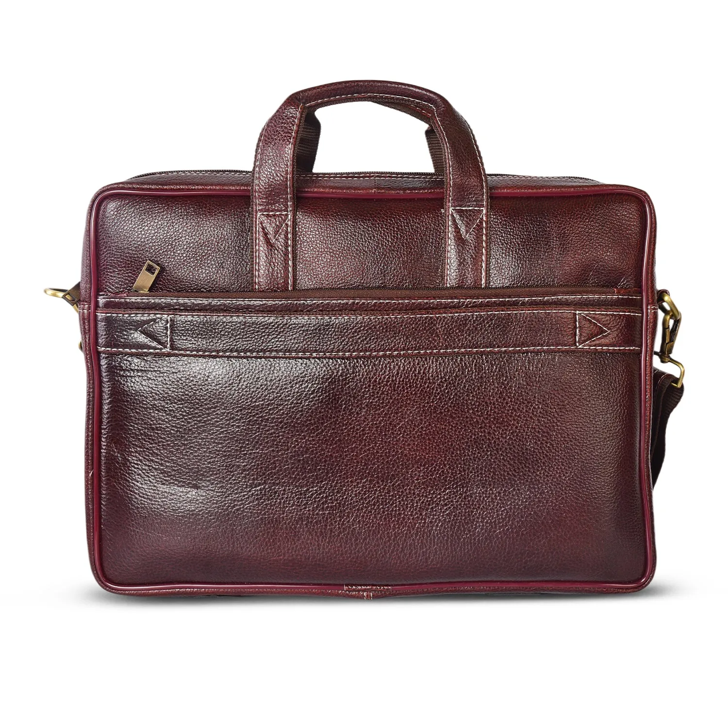 Leather Laptop Bag 36824 (Brown)