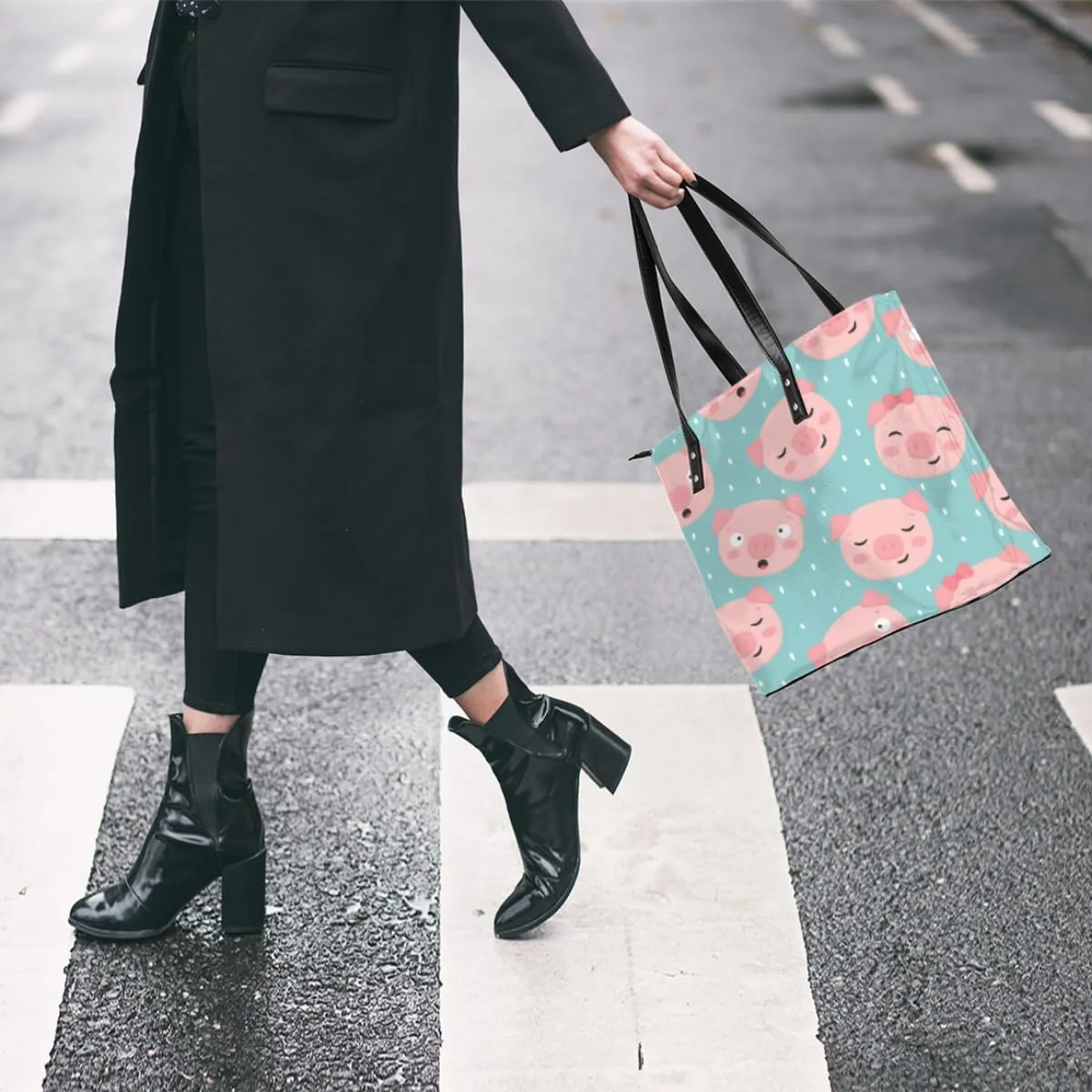 Leather Tote Bag for Women Fashion Shoulder Bag Purses and Handbags Large Capacity Satchel Bags for Work Travel