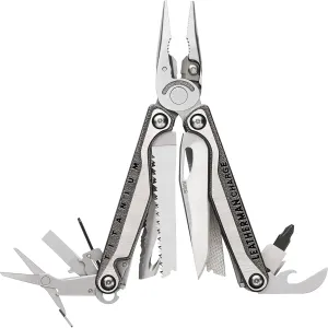 LEATHERMAN, Charge Plus TTI, 19-in-1 Premium, Versatile Multi-tool for Home, Outdoors, Auto Repairs, Everyday Carry (EDC), Stainless Steel