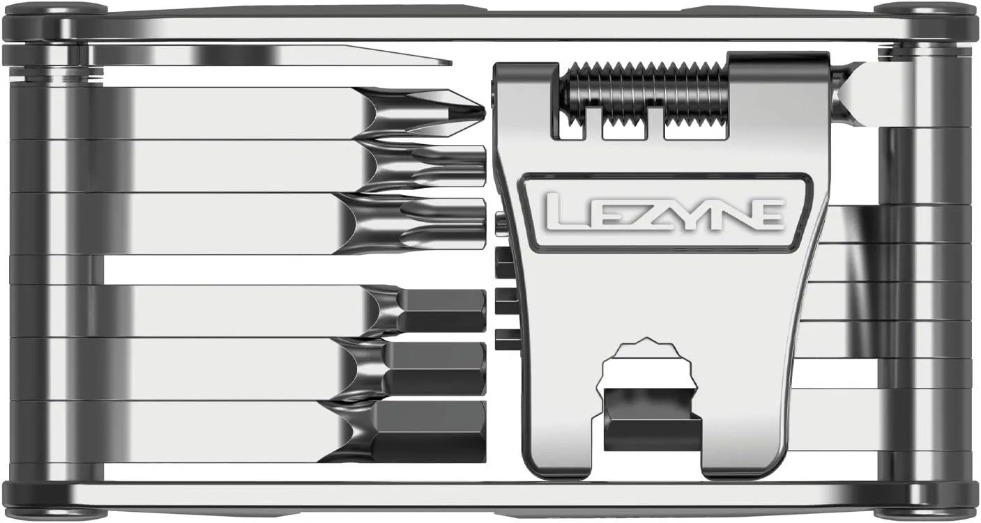 LEZYNE Super SV22 & SV23 Bicycle Multi-Tool, Anti-Corrosion Stainless Steel Bits, Chain Breaker, Bike Repair Tool