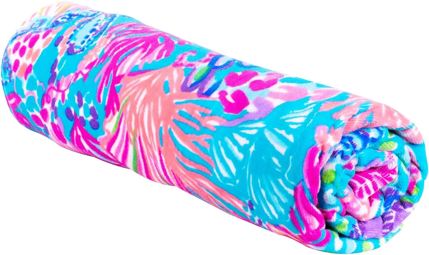 Lilly Pulitzer Oversized Pool/Beach Towel, 40 x 70, Large Terry Cloth Towel for Adults, Splendor in The Sand