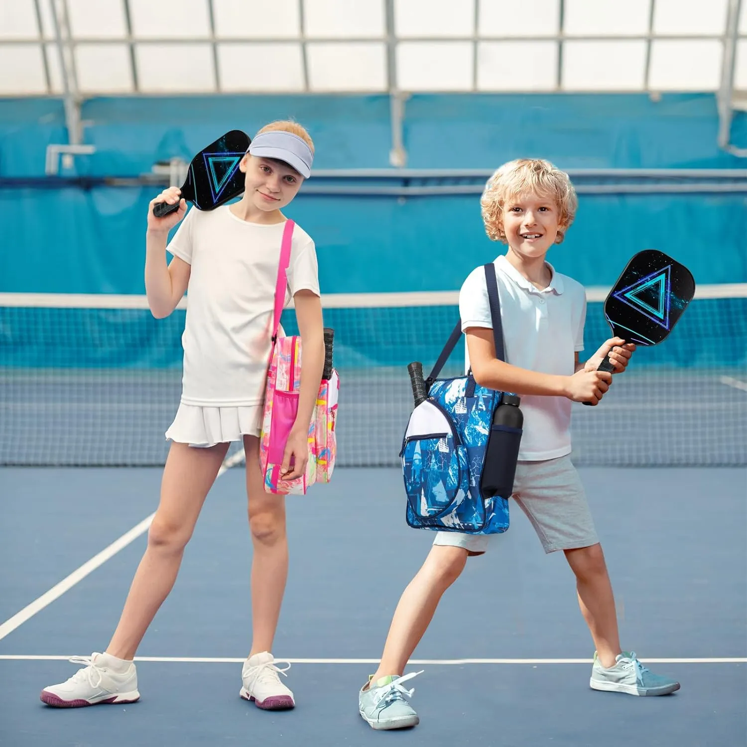 Lily queen Pickleball Bag Sport Pickleball Shoulder Bag for Women Men - Casual Rackets Bags