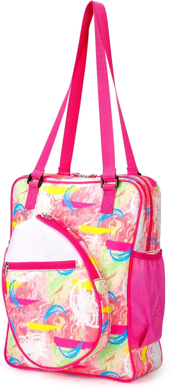 Lily queen Pickleball Bag Sport Pickleball Shoulder Bag for Women Men - Casual Rackets Bags