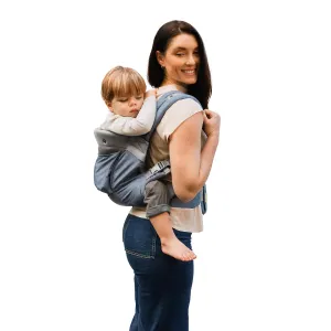 LÍLLÉbaby 3-in-1 Ergonomic CarryOn Airflow Toddler Carrier with Lumbar Support & Breathable Mesh Lining (25-60 lbs), Supportive & Comfortable, Multi-Position Carrying for Hiking & Travel (Chambray)