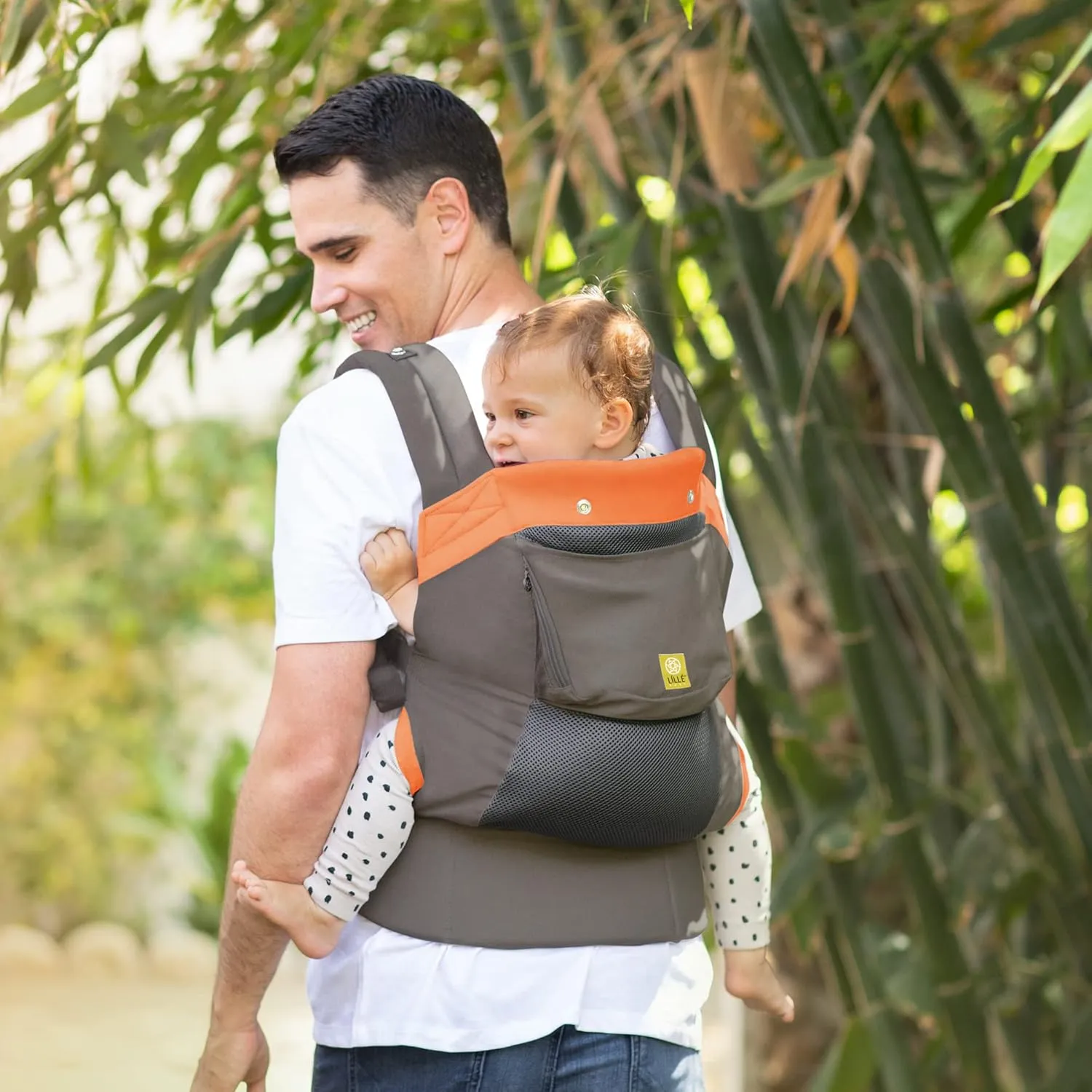 LÍLLÉbaby 3-in-1 Ergonomic CarryOn Airflow Toddler Carrier with Lumbar Support & Breathable Mesh Lining (25-60 lbs), Supportive & Comfortable, Multi-Position Carrying for Hiking & Travel (Sunstone)