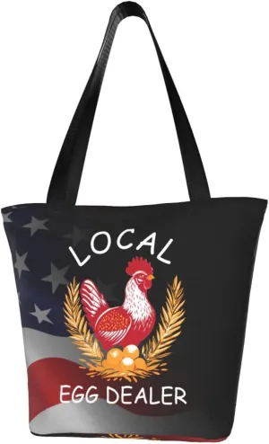 Local Egg Dealer Fashion Shoulder Bag Large Capacity For Man Or Woman