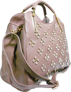 LOEM Designer inspire bling Rhinestone Shoulder bag handbag pebbled purse