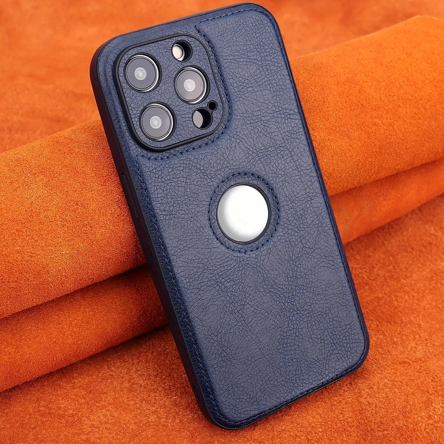 Logo View Case Compatible with iPhone 15/14/13/12 Pro Max