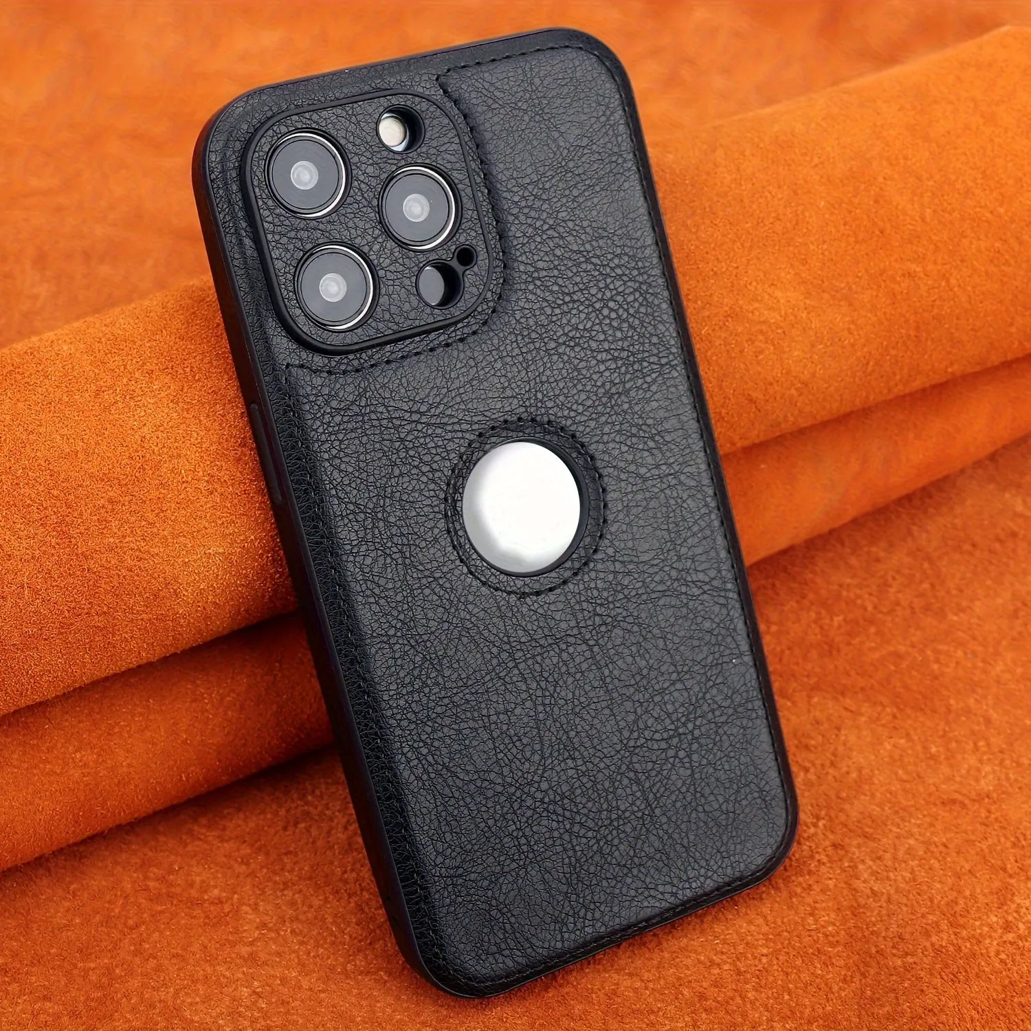 Logo View Case Compatible with iPhone 15/14/13/12 Pro Max