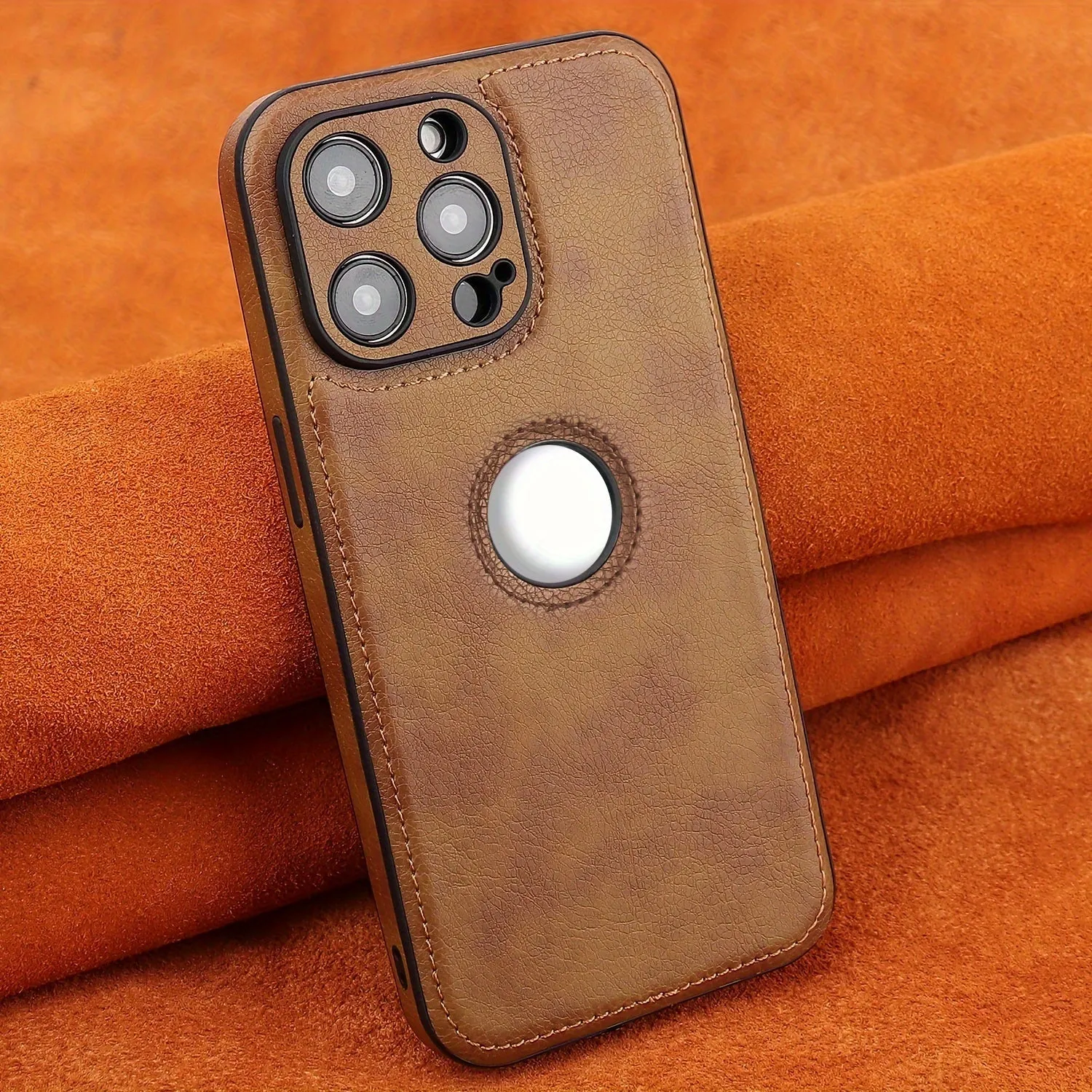 Logo View Case Compatible with iPhone 15/14/13/12 Pro Max
