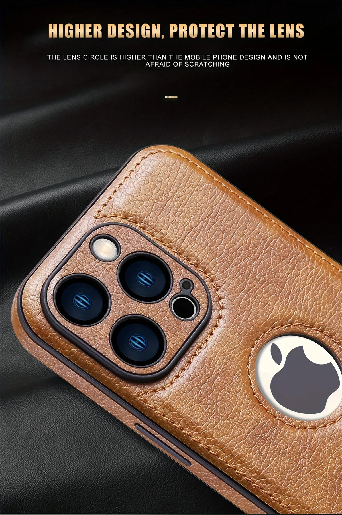 Logo View Case Compatible with iPhone 15/14/13/12 Pro Max