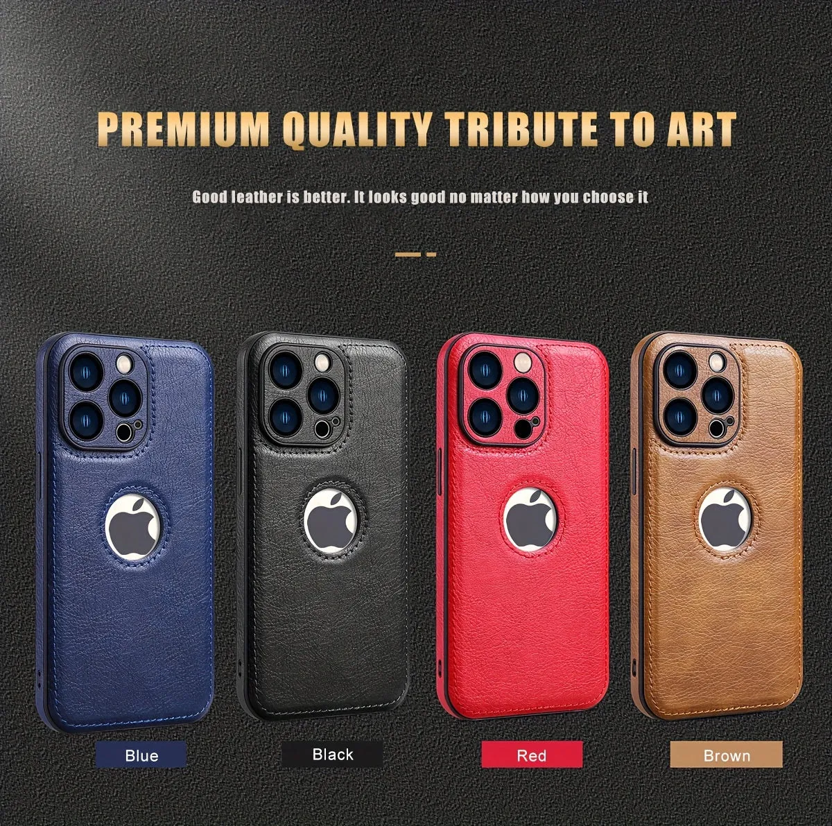Logo View Case Compatible with iPhone 15/14/13/12 Pro Max