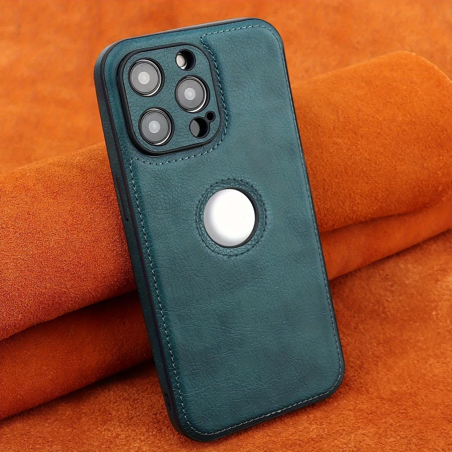 Logo View Case Compatible with iPhone 15/14/13/12 Pro Max