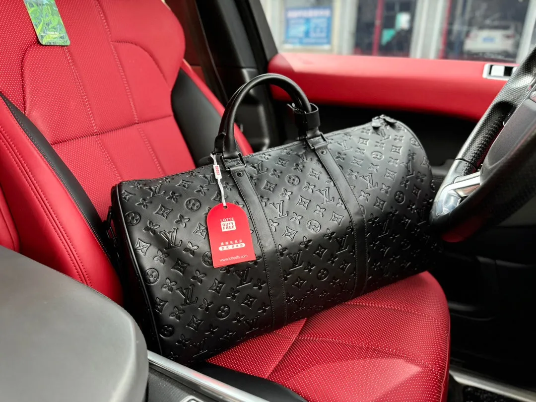 LOUIS VUITTON keepall 50 travel bag