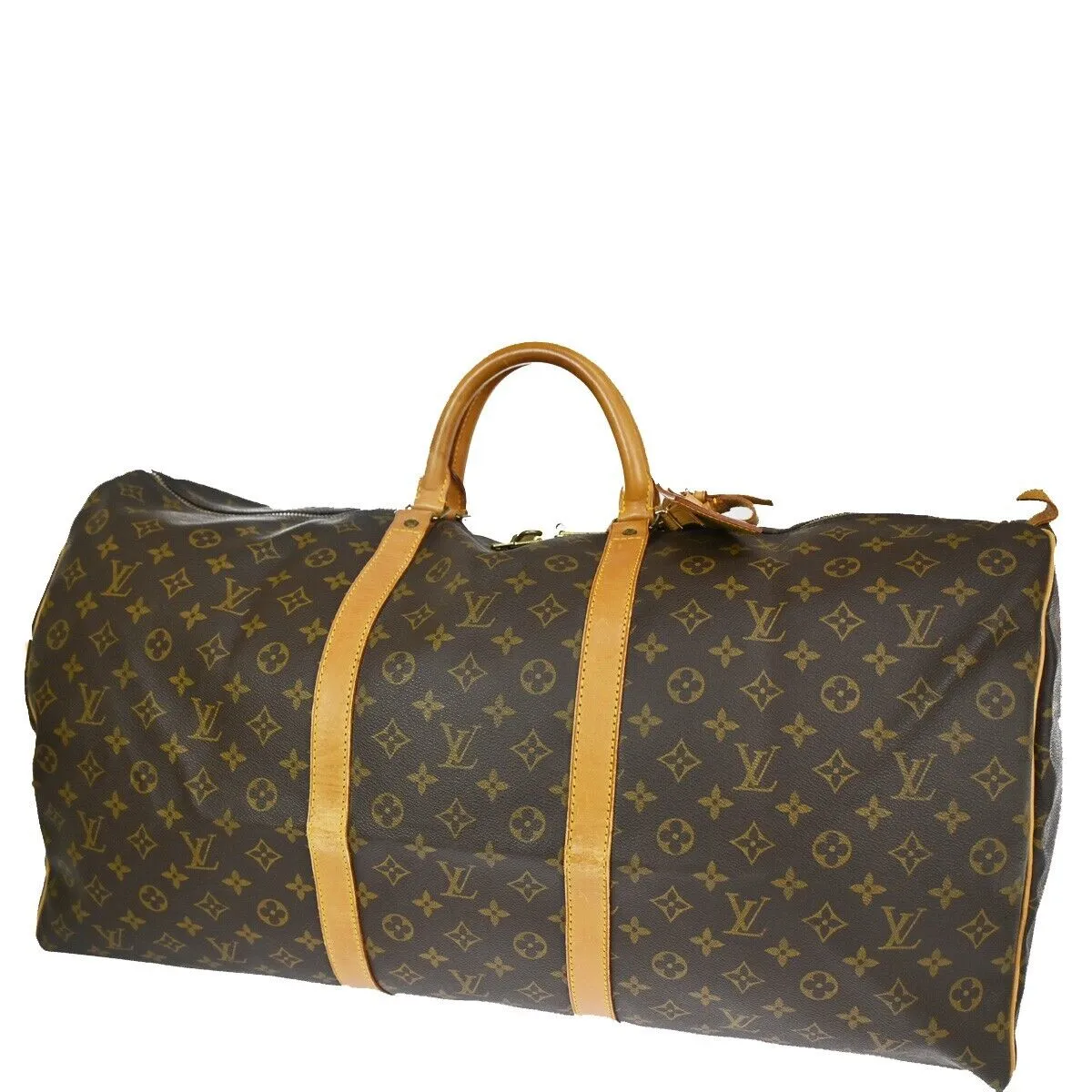 Louis Vuitton Keepall 60  Canvas Travel Bag ()