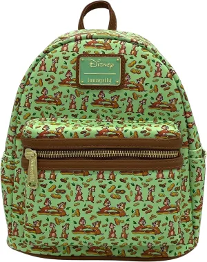 Loungefly Exclusive Chip n Dale All Over Print Double Strap Shoulder Bag