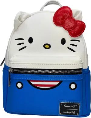 Loungefly Hello Kitty Sanrio Sailor Cosplay Womens Double Strap Shoulder Bag Purse
