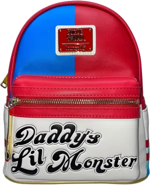 Loungefly Suicide Squad Harley Quinn Cosplay Womens Double Strap Shoulder Bag Purse