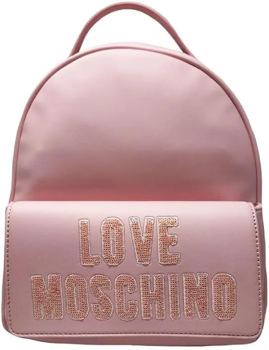 Love Moschino Women's Backpack, Pink, Taglia unica