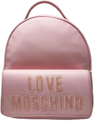 Love Moschino Women's Backpack, Pink, Taglia unica
