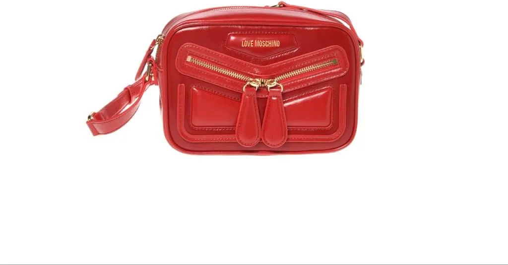 Love Moschino Women's Shoulder Bag, Red, One Size, red, Einheitsgröße