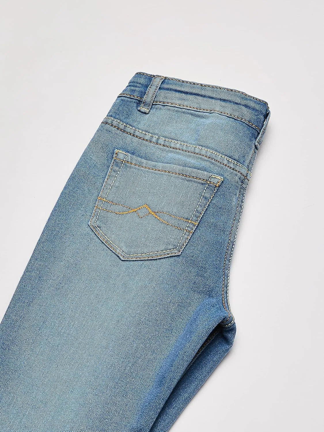Lucky Brand Girls' Bootcut Fit Stretch Denim Jean with Zipper Closure & Pocket S