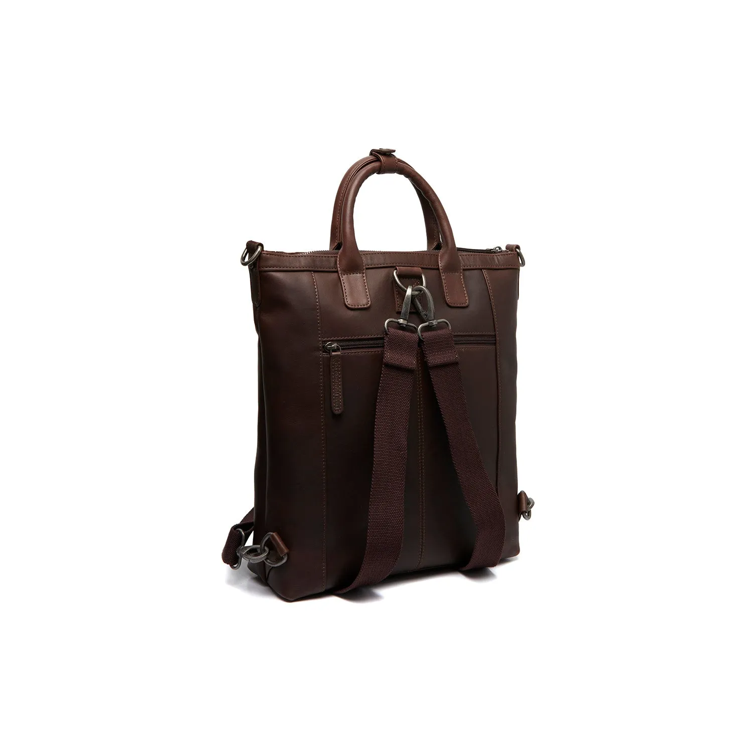 Luisa Leather Shopper & Backpack 15"
