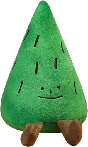 LUOZZY Pine Tree Plush Toy Sofa Cushion Plush Stuffed Plants Kids Creative Present Home Supplies - Green