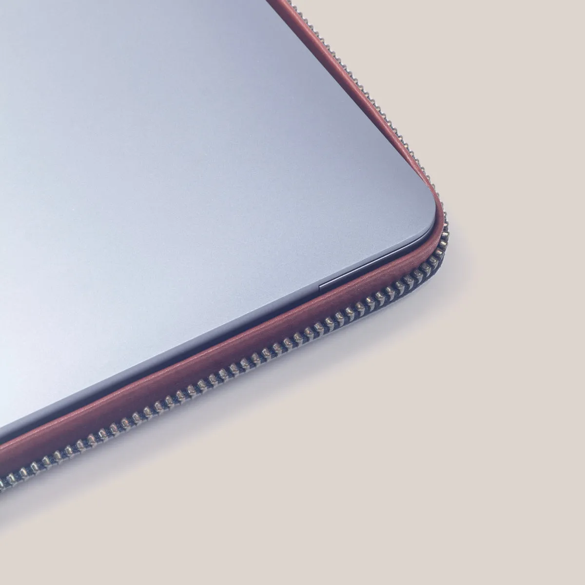 MacBook Zippered Laptop Case - Burnt Tobacco