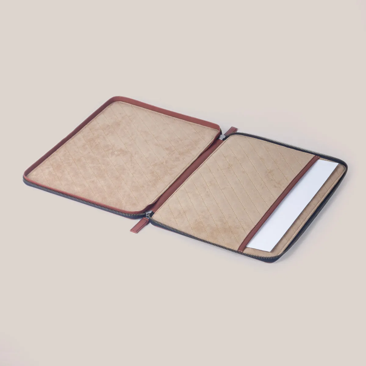 MacBook Zippered Laptop Case - Burnt Tobacco