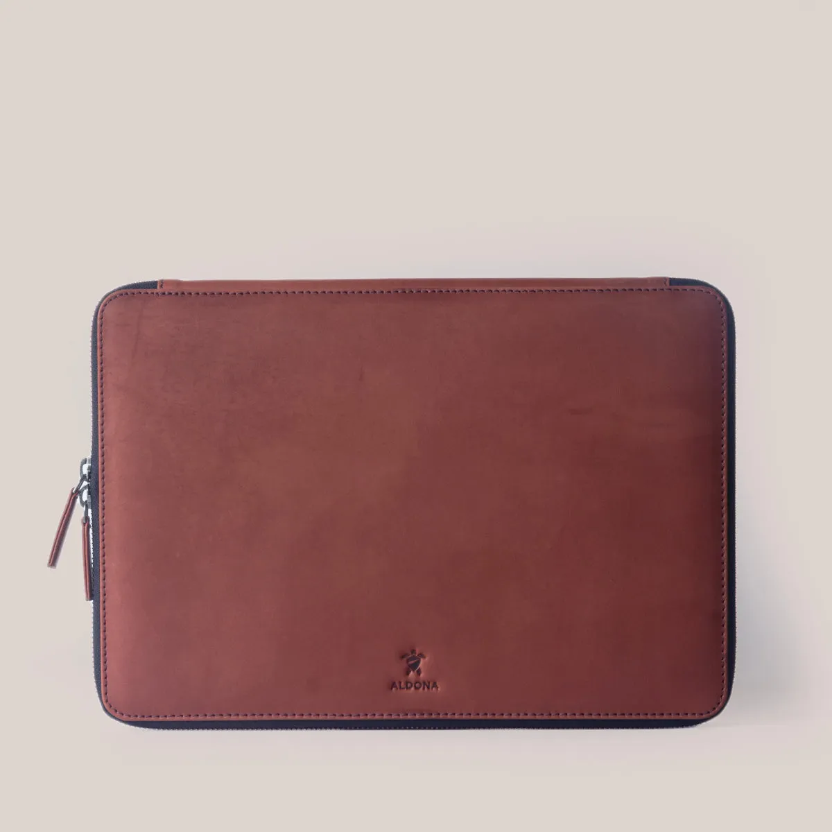 MacBook Zippered Laptop Case - Burnt Tobacco