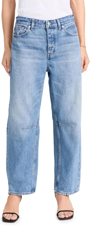 Madewell Women's The Darted Barrel-Leg Jean