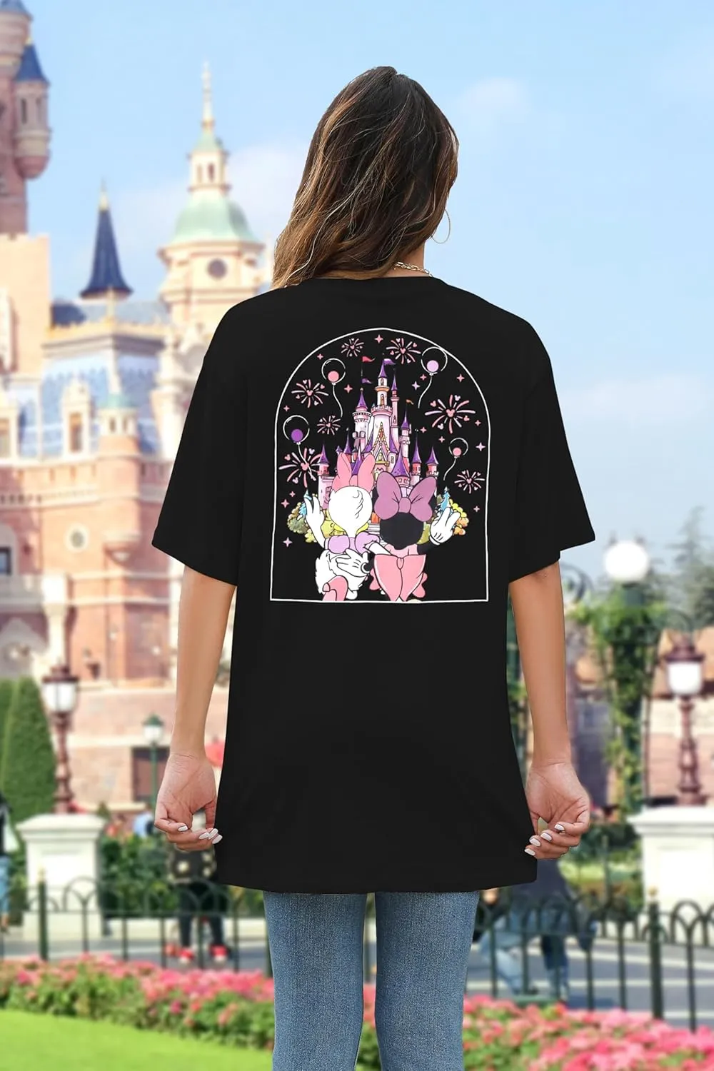 Magic Kingdom Shirt Women Girls Just Wanna Have Fun Shirt Girls Trip T-Shirt Cute Magical Tee Summer Vacation Tops