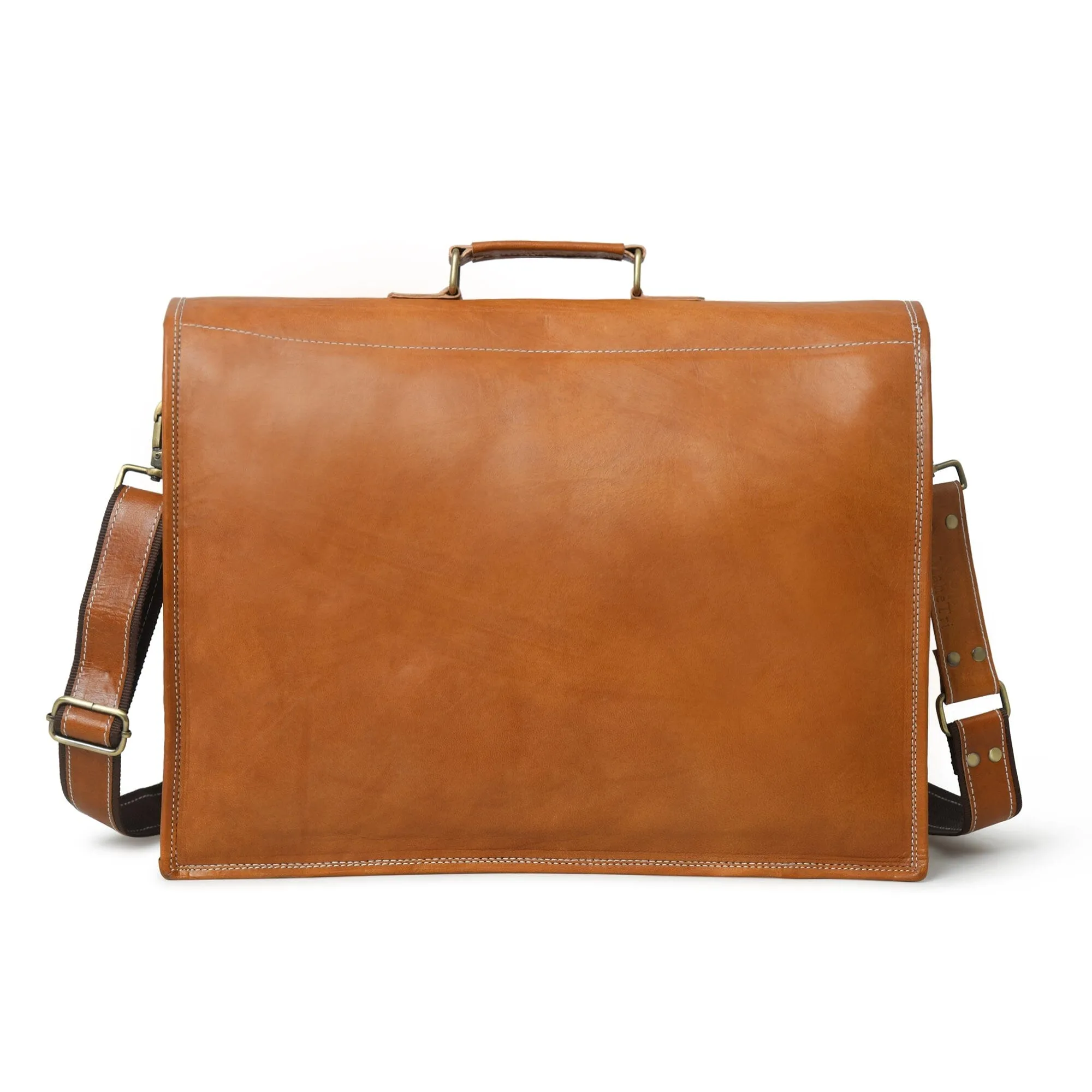 MaheTri 5G-enabled Brown Big Shockproof Pocket- Tan