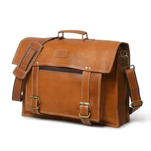 MaheTri 5G-enabled Brown Big Shockproof Pocket- Tan