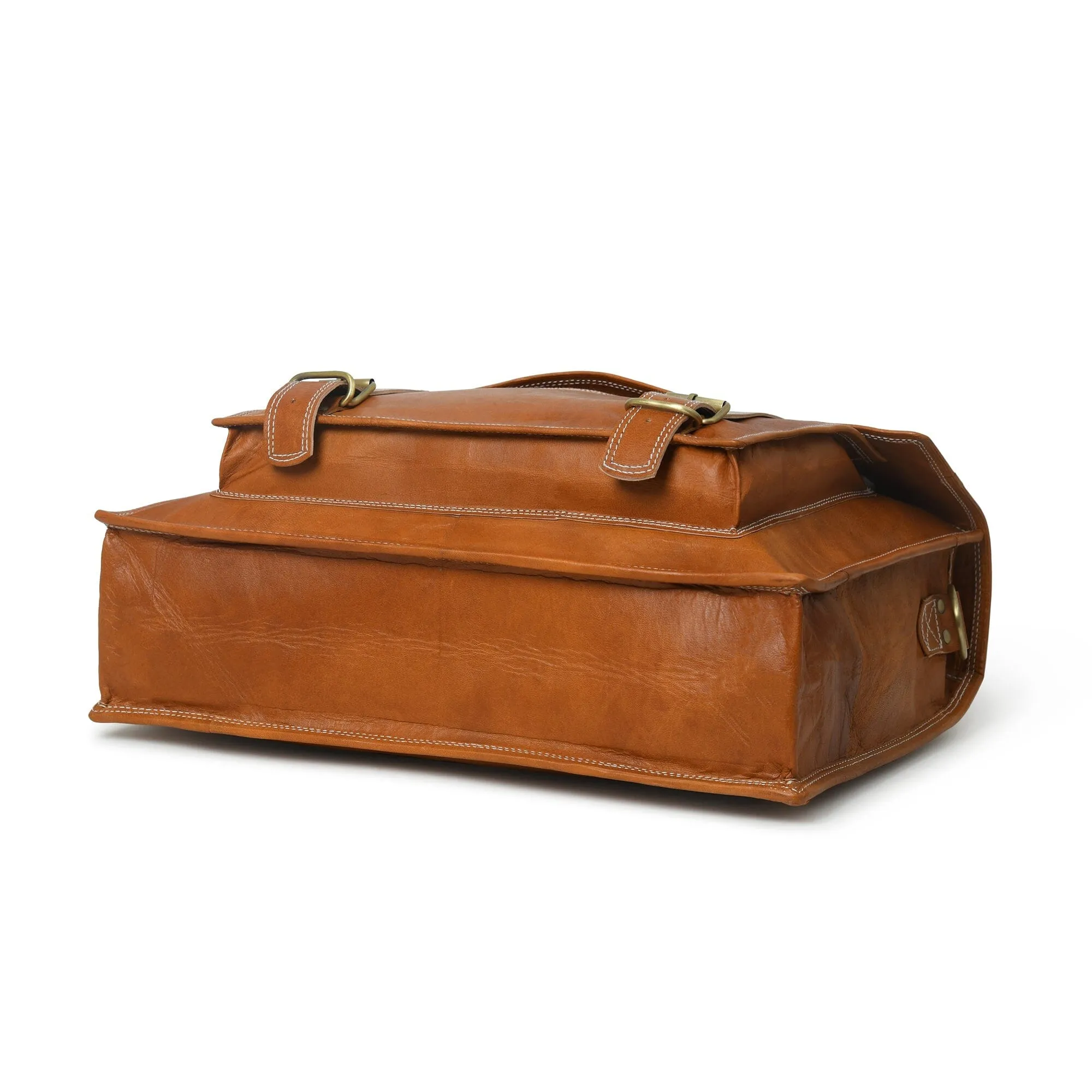 MaheTri 5G-enabled Brown Big Shockproof Pocket- Tan