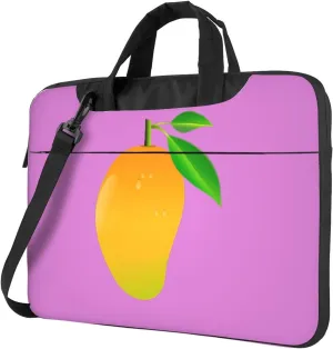Mango Print Work Laptop Bag Stylish and Protective Laptop Case Briefcase for Men Women Office
