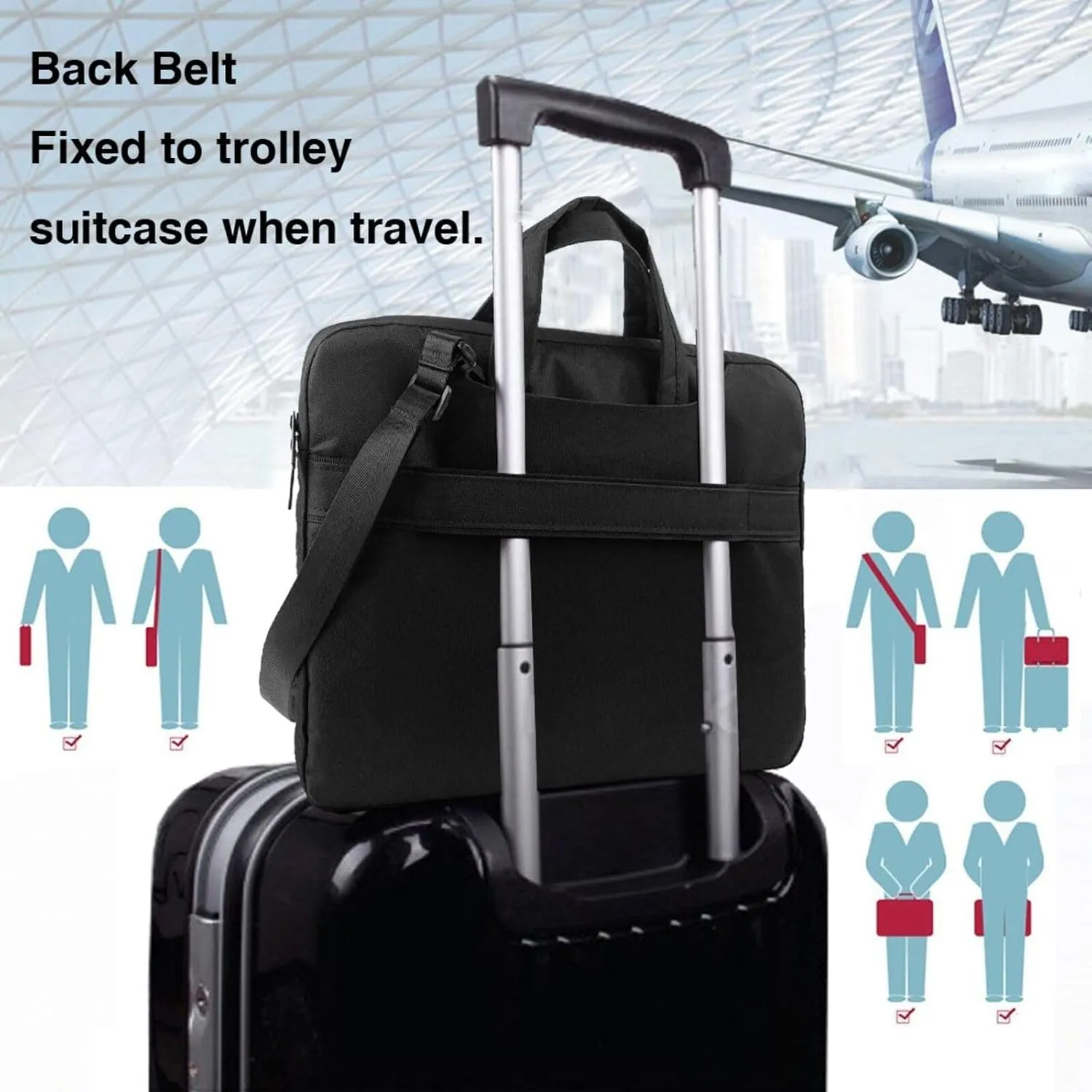 Mango Print Work Laptop Bag Stylish and Protective Laptop Case Briefcase for Men Women Office