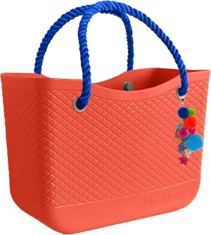MauiBagg: Oversized Rubber Beach Bag Waterproof Sandproof, Washable Open Tote, For Beach Boat Pool & Sports