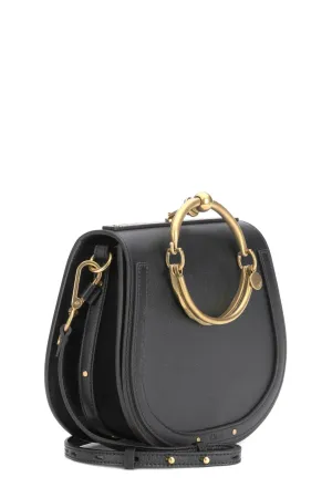 Medium Nile Bracelet Bag Black