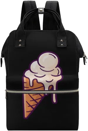 Melting Ice Cream Balls Waterproof Diaper Bag Backpack Multifunction Mommy Bags Large Capacity Travel Back Pack