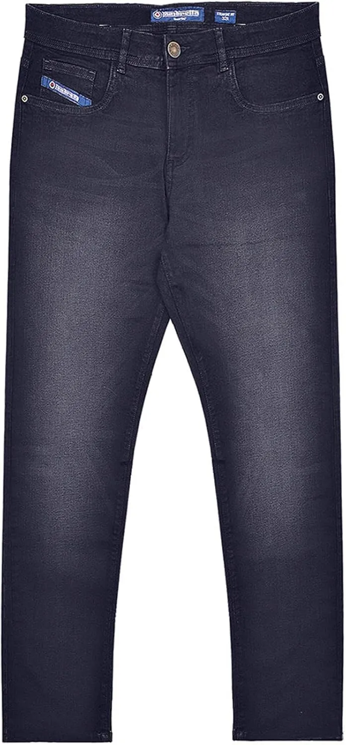 Mens Chester Straight Fit Denim Jeans - Dark Navy - 34S