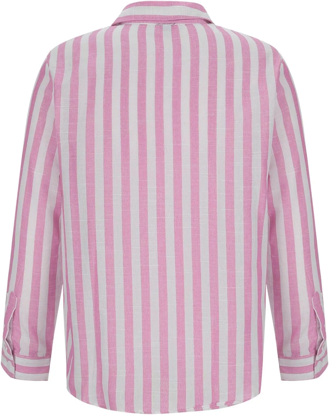 Mens Linen Striped Button Down Shirts Casual Beach Long Sleeve Collar Top Shirts Summer Fall 2024 Fashion Shirt