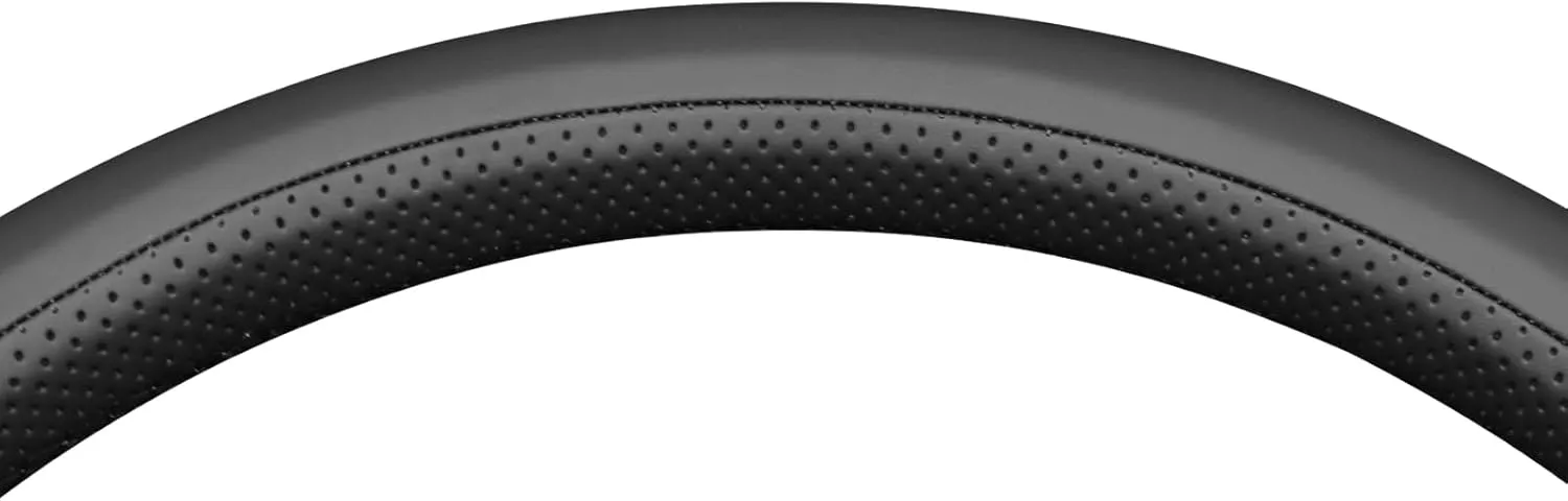 MEWANT Hand Stitch Car Steering Wheel Wrap Cover for Chevrolet Silverado 2003-2007 Steering Wheel Protector Steering Wheel Accessories(3D Style)